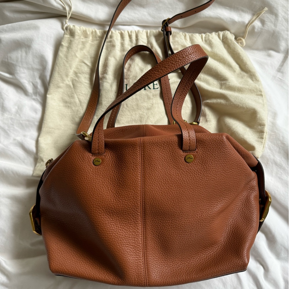 J Crew Leather Bag - Picture 6 of 8